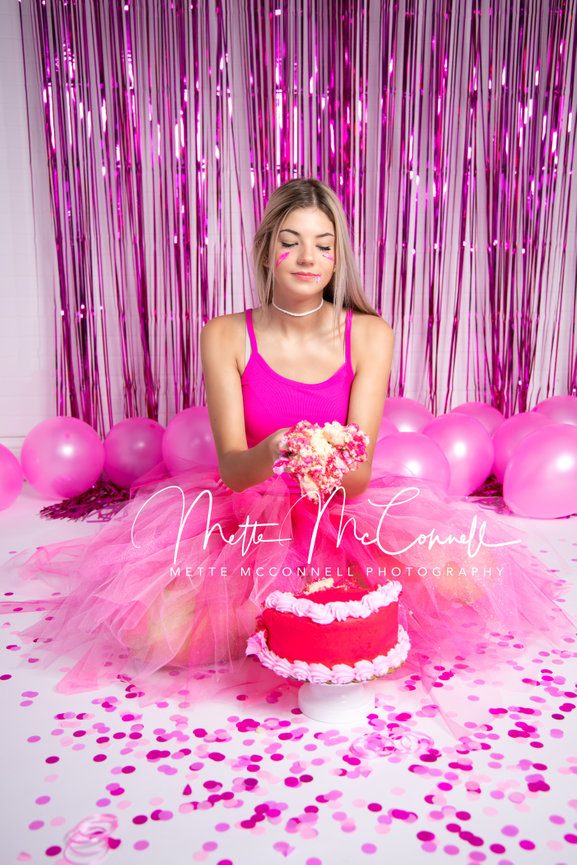 Sweet 16 Birthday Photos with Kate, Cake Smash Photos Aren’t Just For
