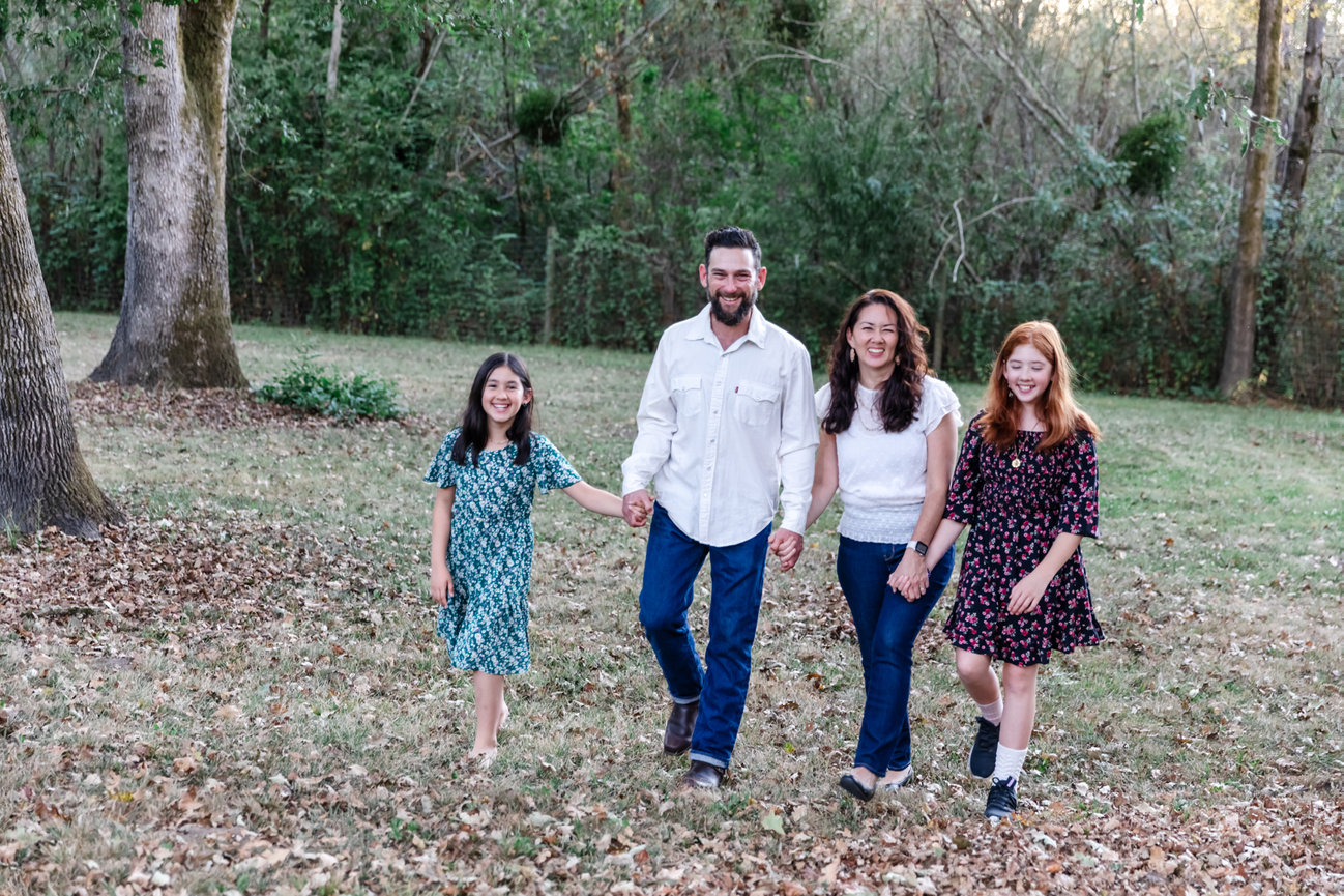 Family portraits during Sunset in Graton,  Sonoma County Ca, taken by Sheila Johnson of Studio J Photography