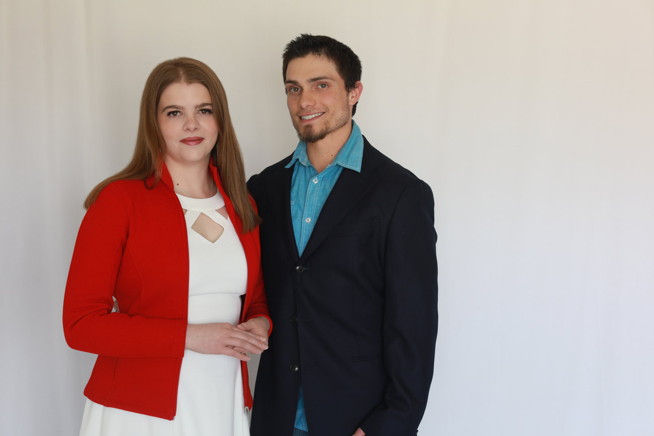 business and professional headshots for husband and wife