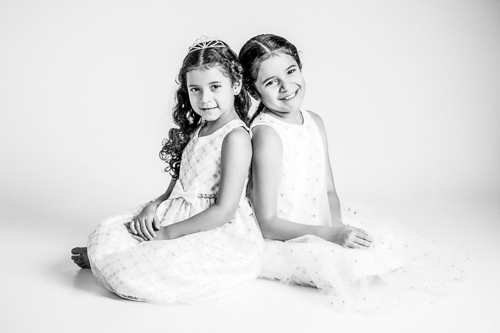 Black & White Children Photography