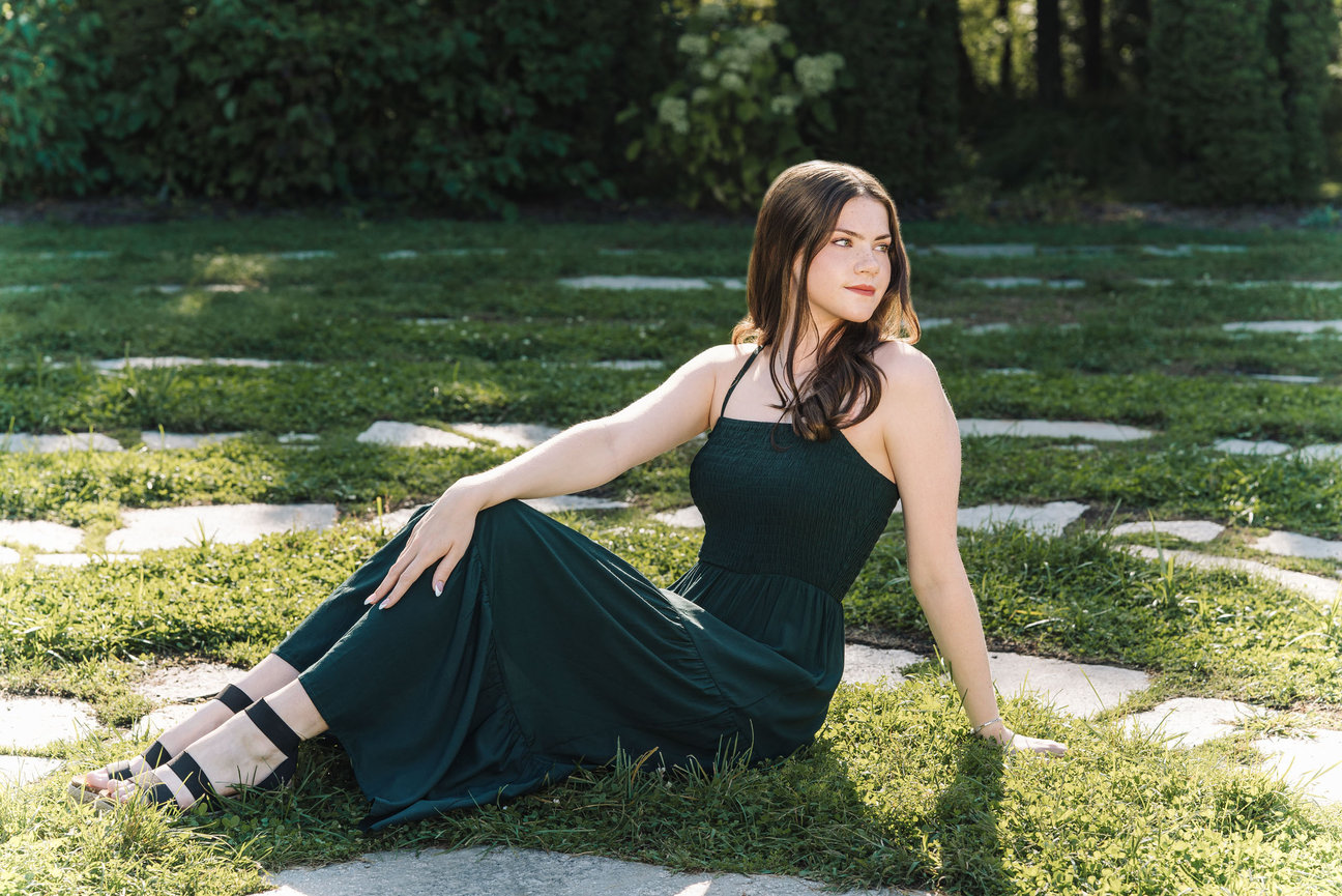 green dress with black lace overlay Dark Green Satin Dress With Black Lace Overlay – Fatty and Wonk main image 1
