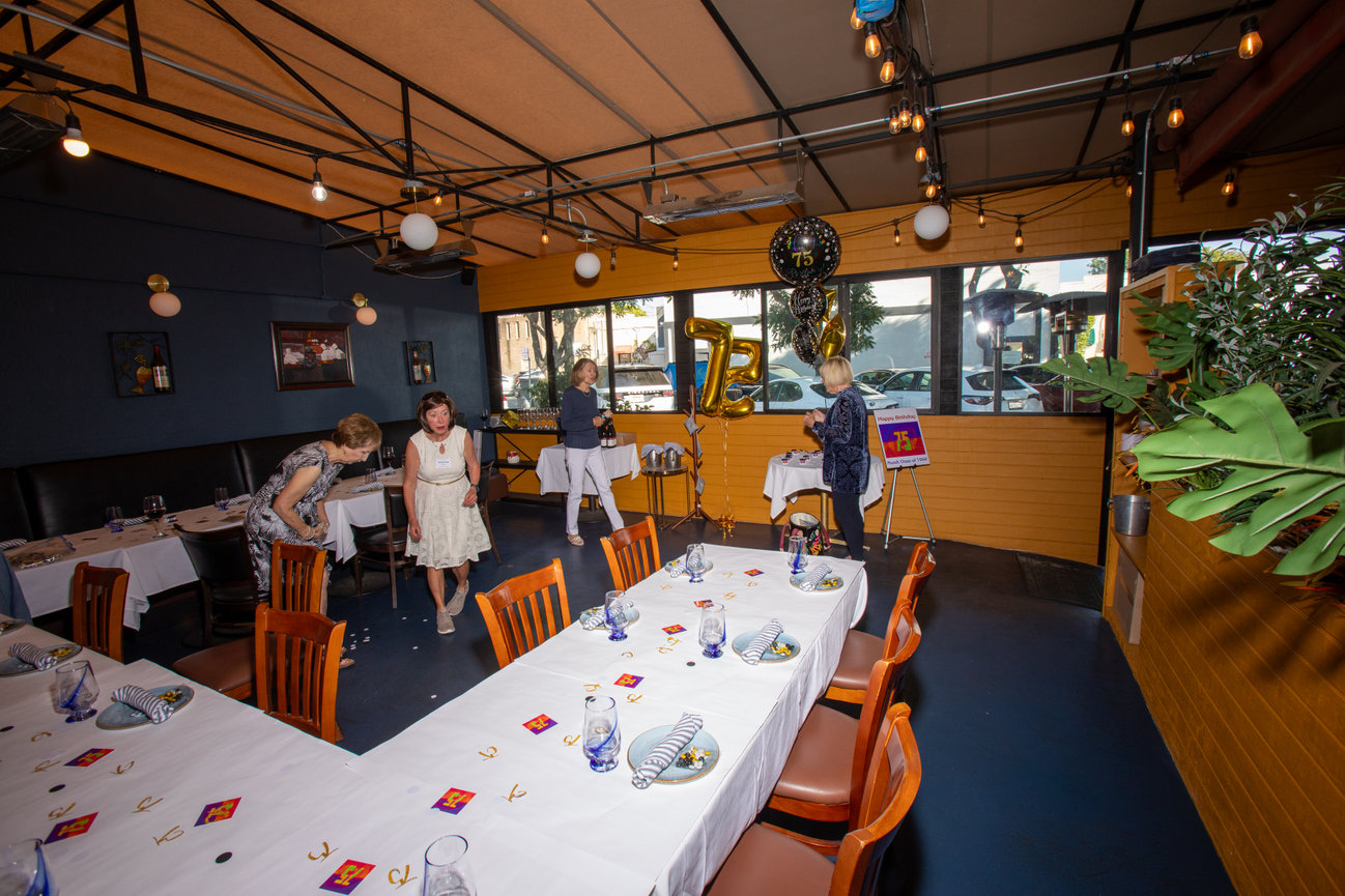 Awalt 75th Birthday Celebration legacy image for preserving class reunion information for future generations in Los Altos.