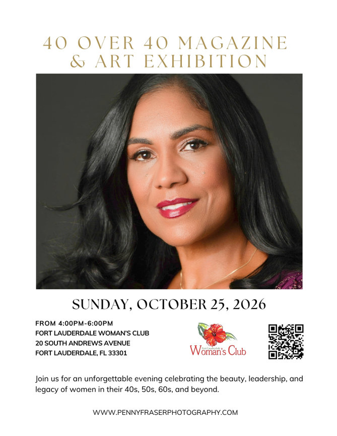 40 over 40 Portrait Series by Penny Fraser, South Florida