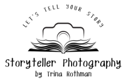 Storyteller Photography by Trina Rothman Logo