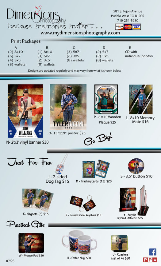 Guns and Archery Dimensions Photography