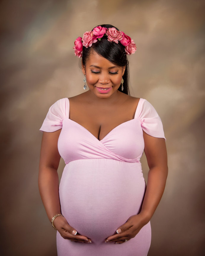 expectant mother studio photo in hopkinsville, tenneesse