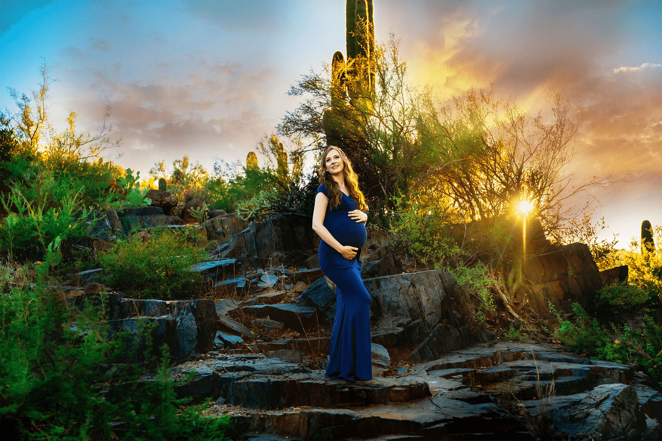 maternity photo sessions Cave Creek AZ