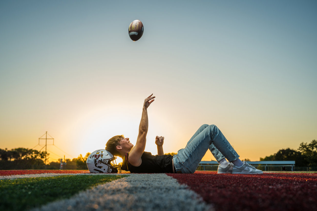 Papillion senior Monarch Papio High School football