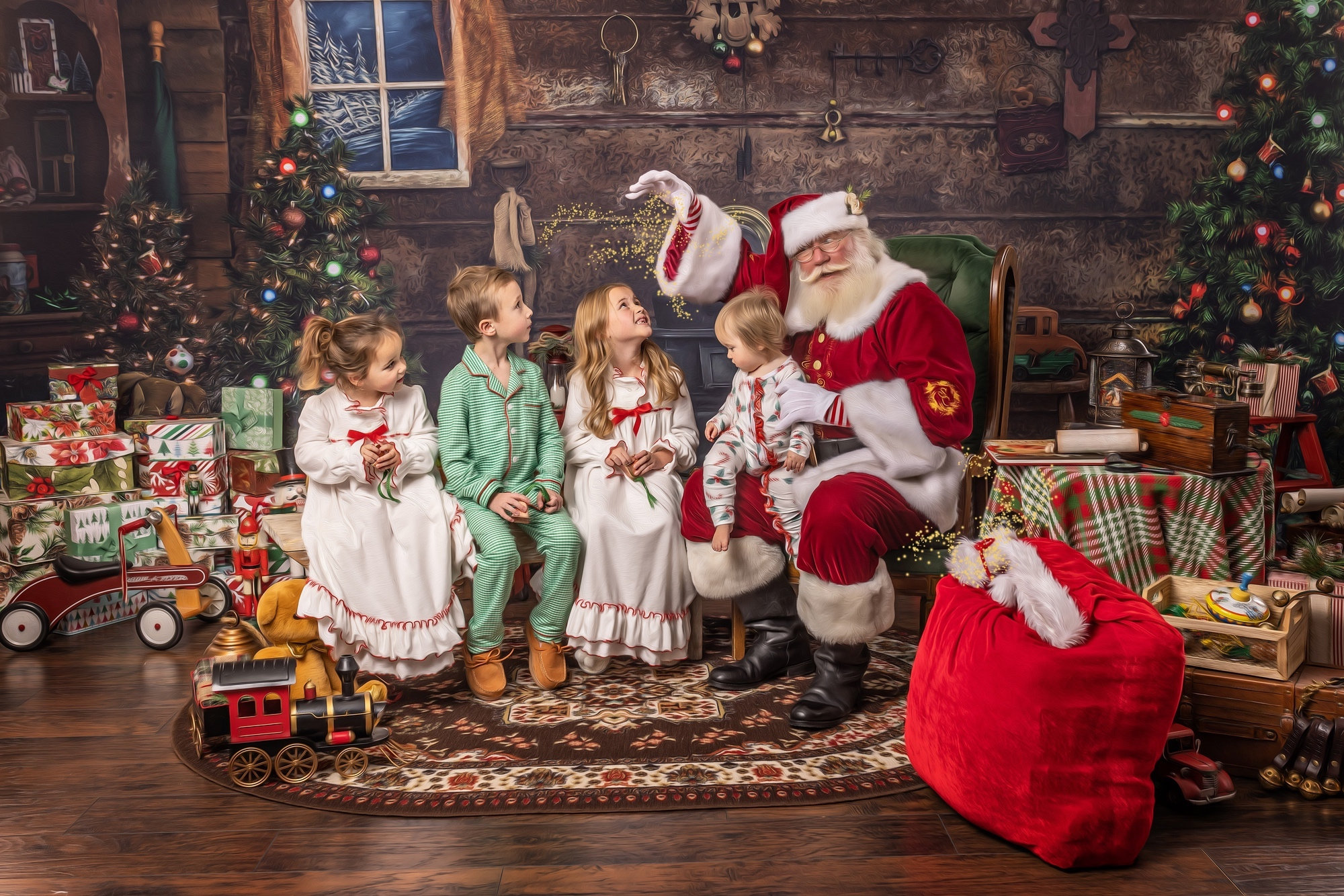 Outfit Inspiration for Your Santa Visit - Erin Young