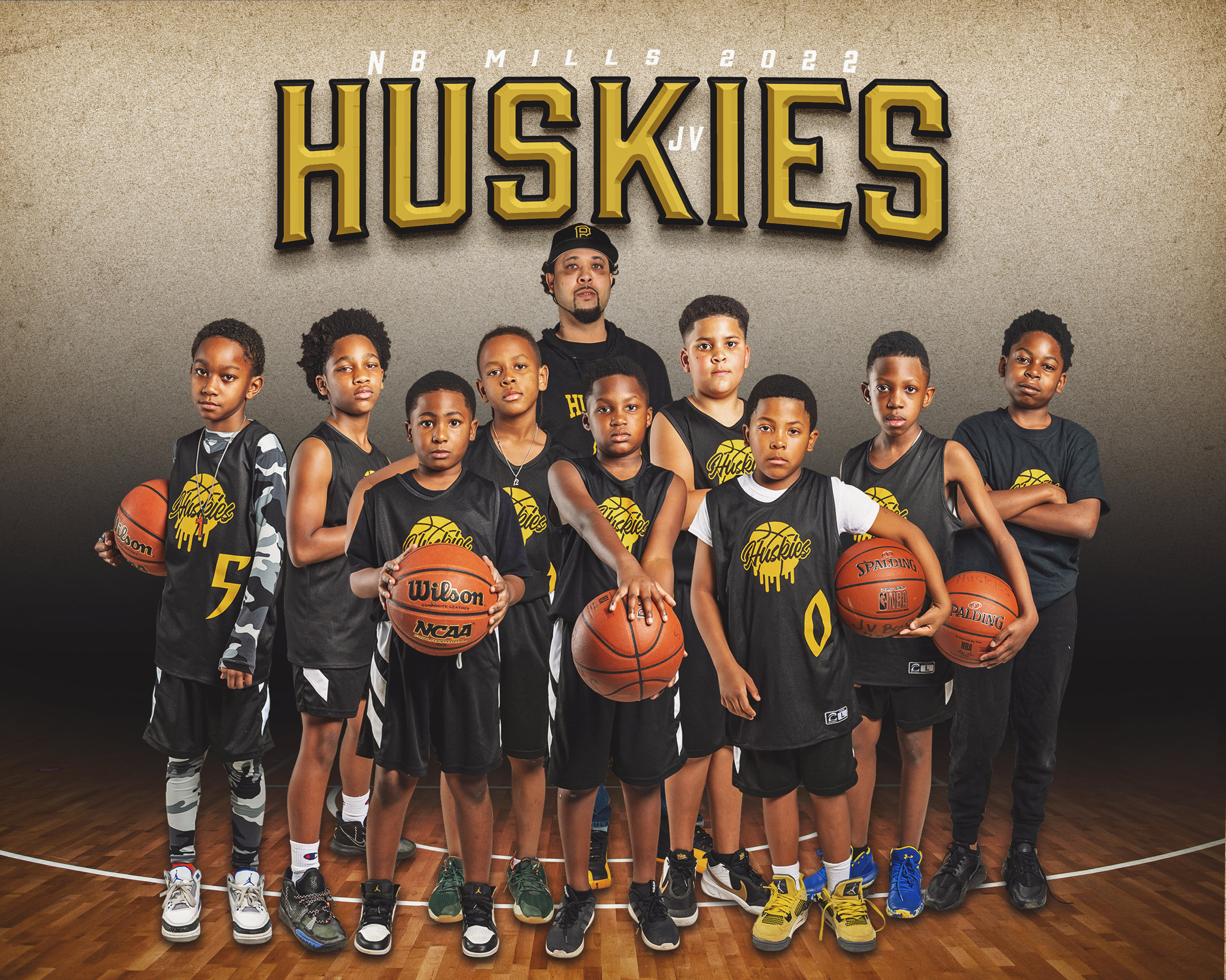 NB Mills Basketball 2022 by Dana Leigh Photography