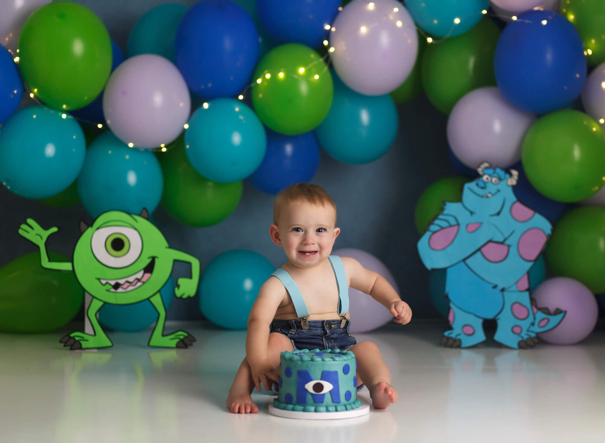 Bloomington Cake Smash Photography | Pat Hermann Photography