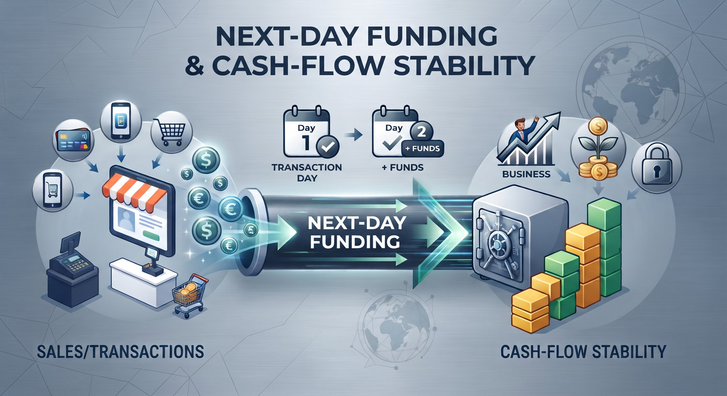 Next-Day Funding