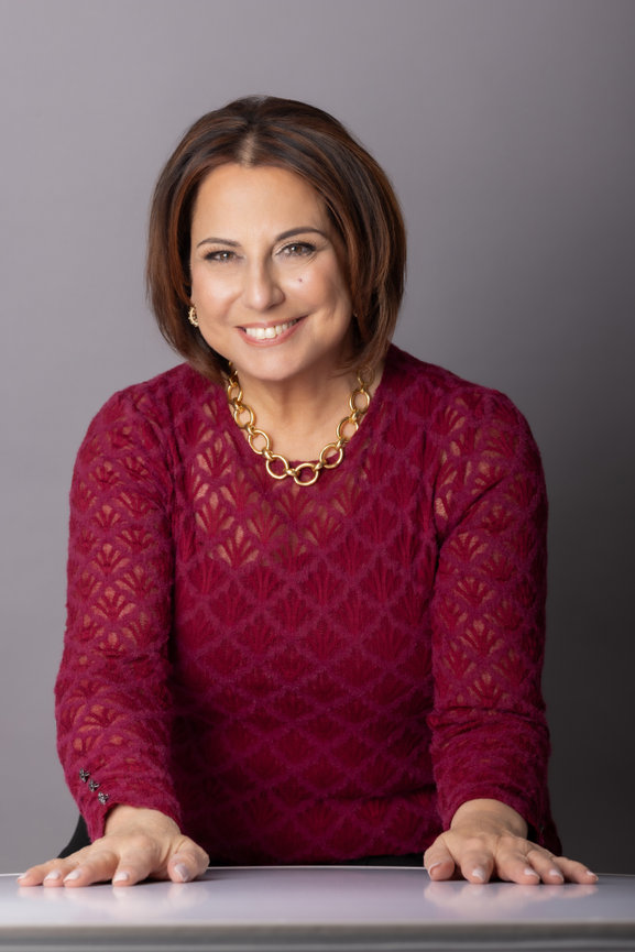 headshot of mature woman