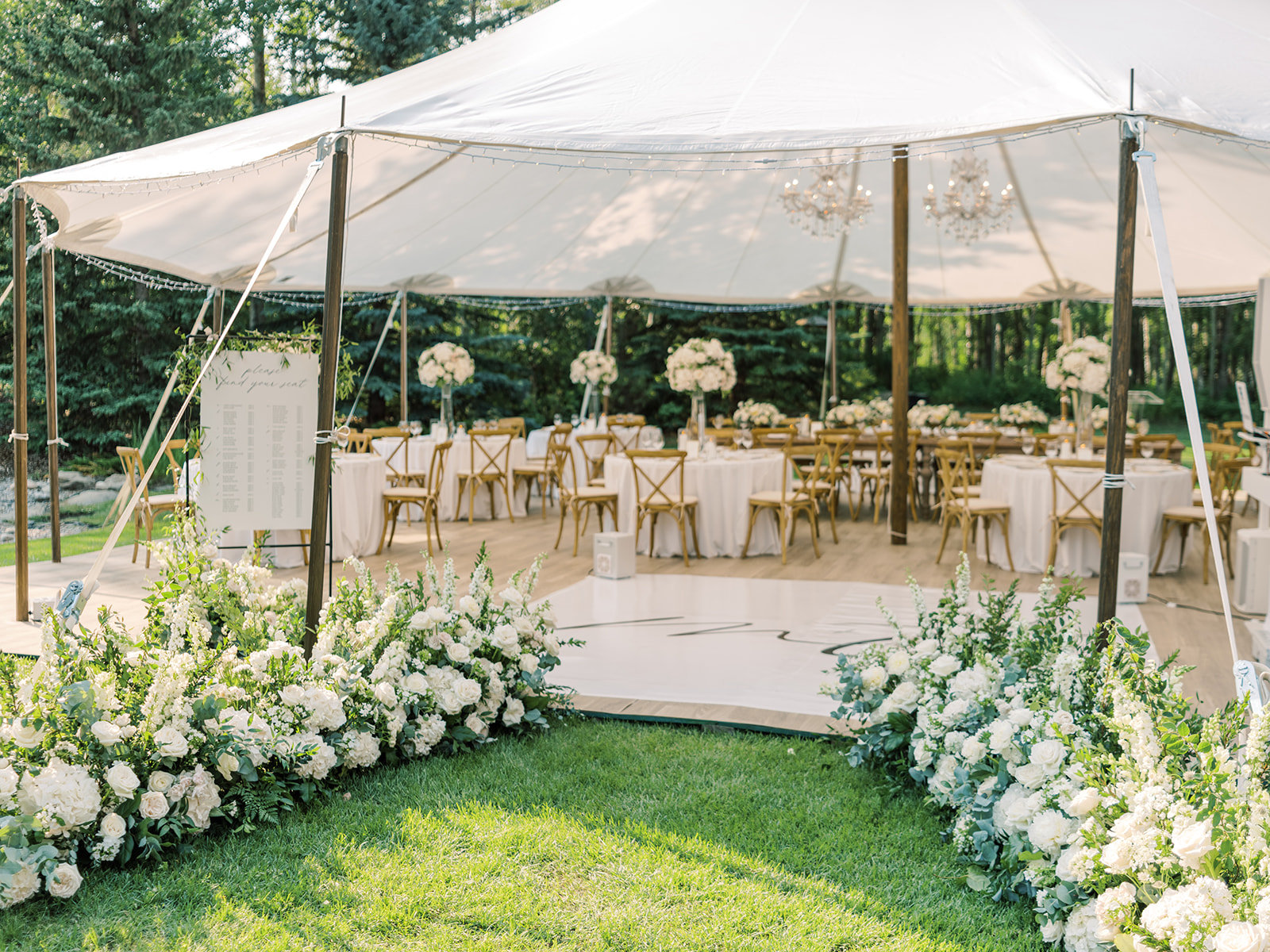 Grounded Floral Arch Inspiration