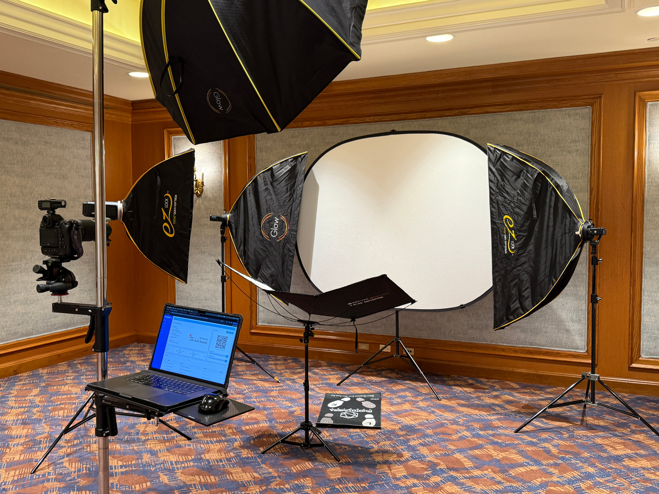 Event headshot stations — Photoumbra Studios Salt Lake City