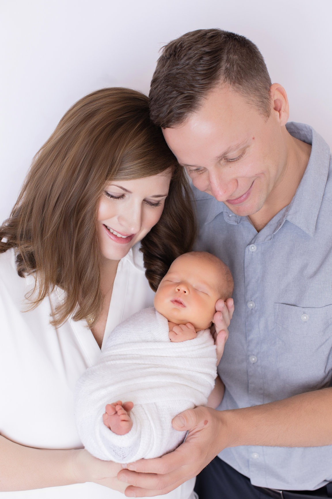 Calgary newborn photography white mauve and big brother love Newborn III session photo 20