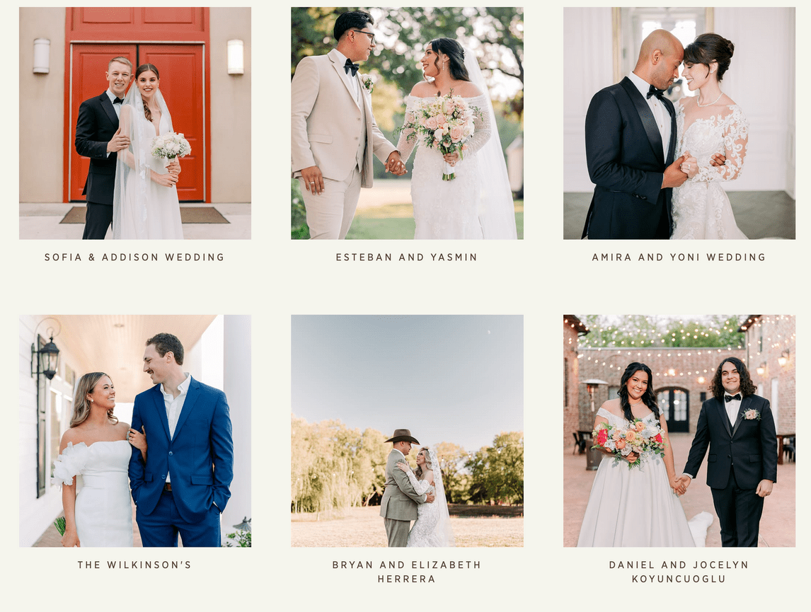 Wedding photography in Waxahachie, TX that reflects the polished and celebratory style of Life's Enchanted Moments, LLC.