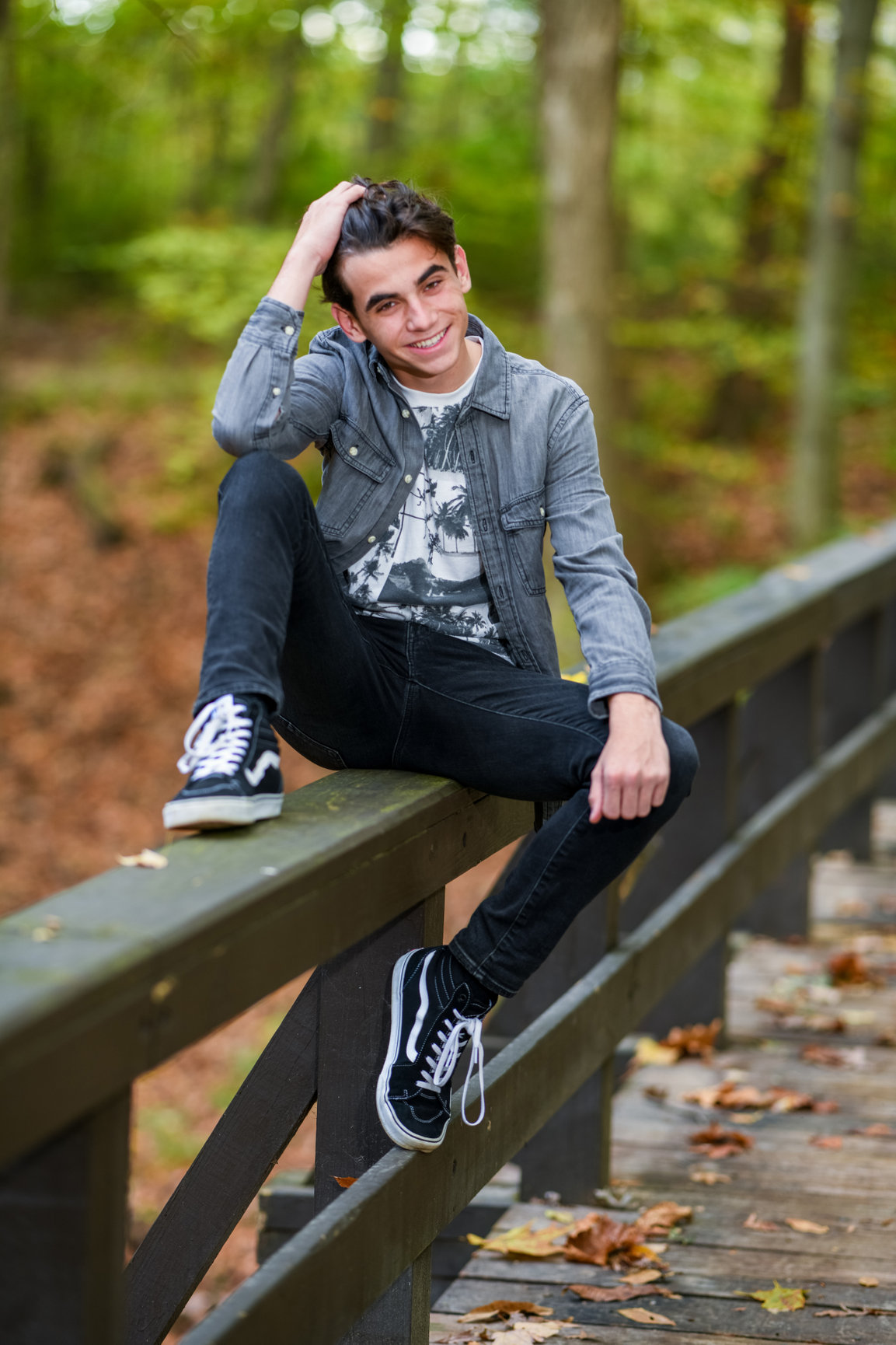 Outdoor Natural Aread shoot with Keegan