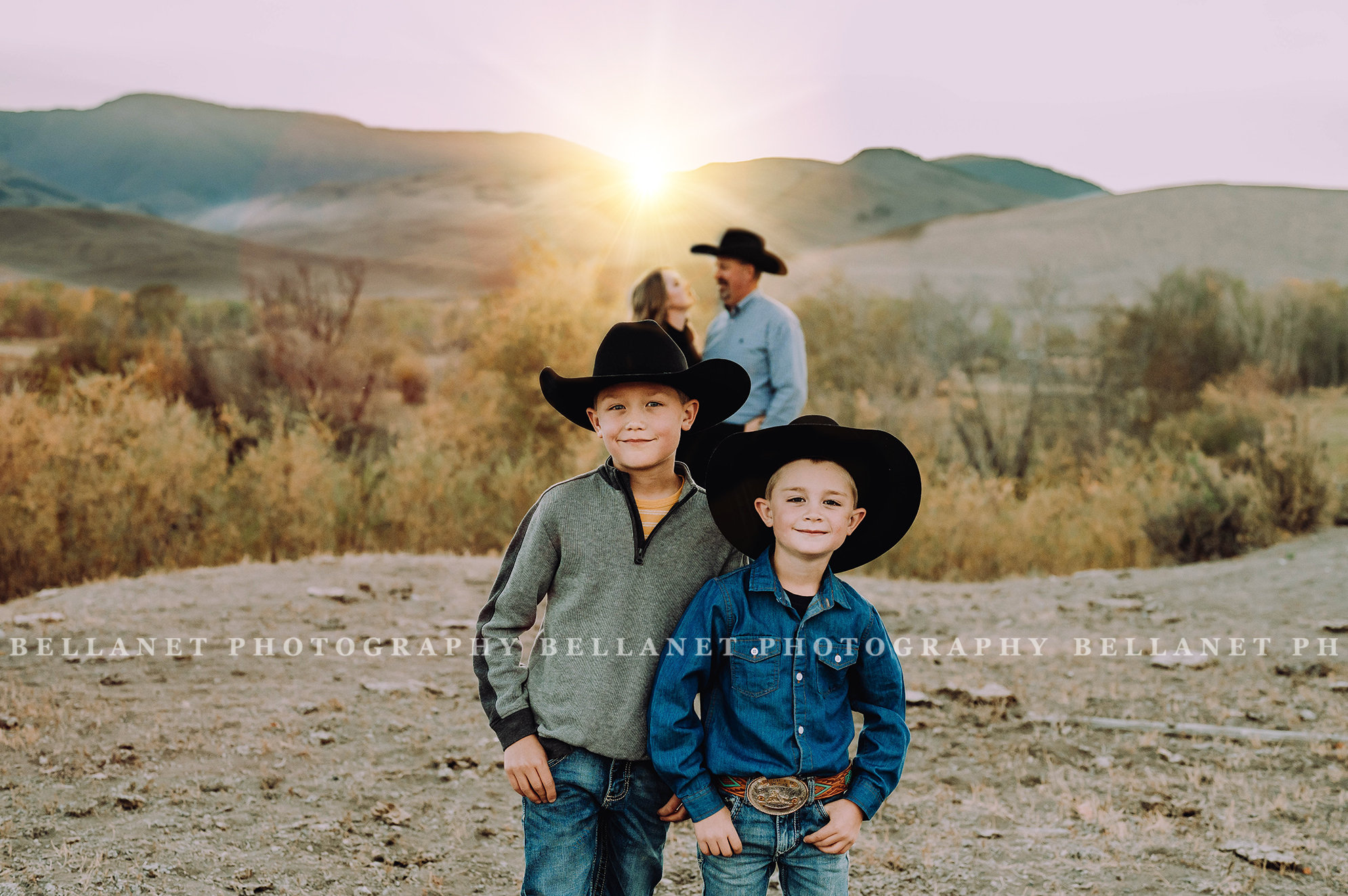Mulkey Family, Salmon, Idaho Photography